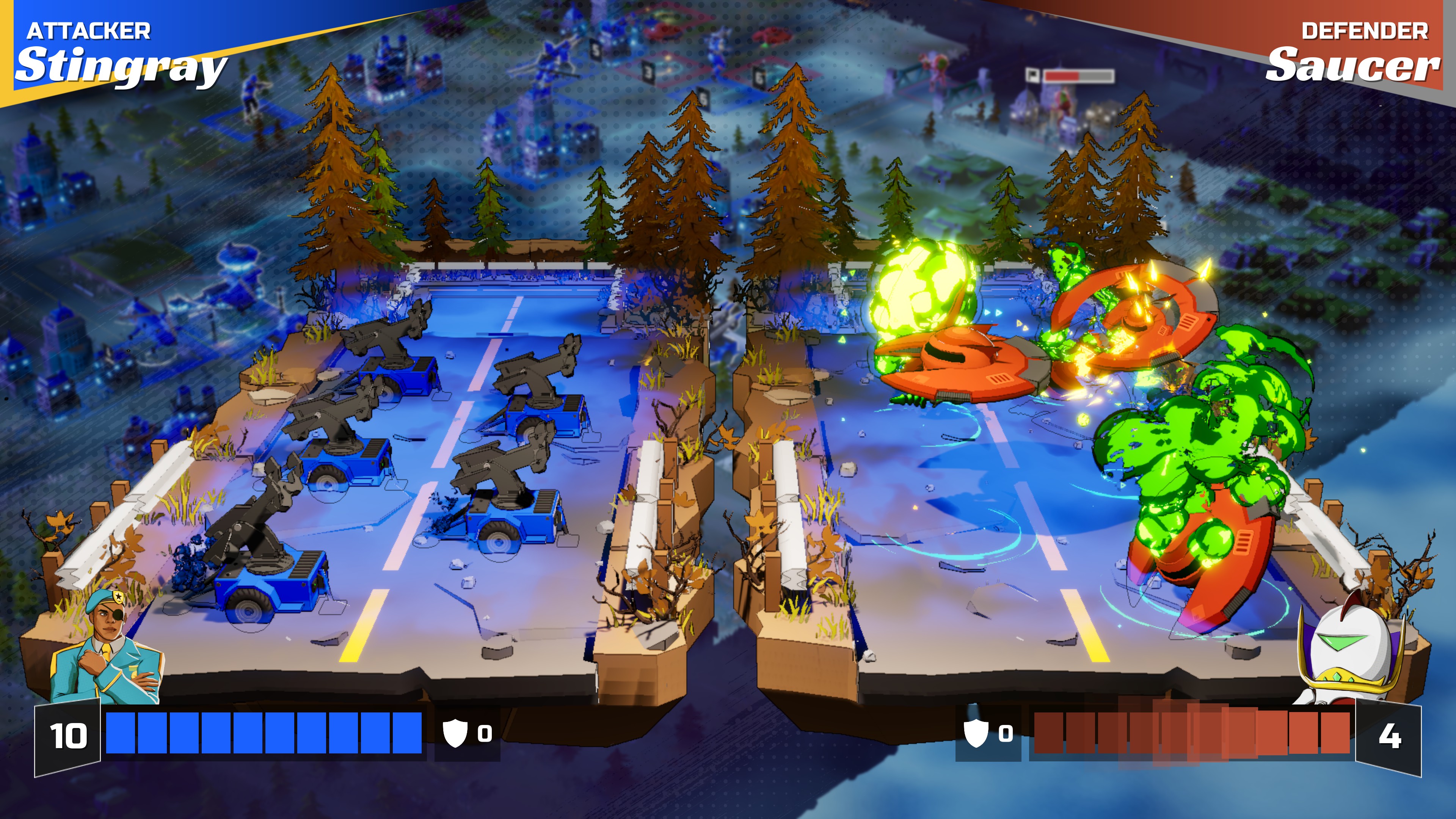 Earth vs Mars demo screenshots