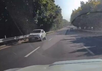 扯！國1北斗交流道「2車接力逆向」　警調監視器追車主