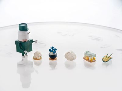 跨界聯名超吸睛！頂級乳霜攜手貴婦下午茶　食材變珊瑚、浪花好吃又好拍