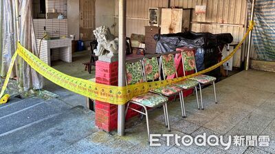 基隆七堵土地公廟驚見男子陳屍長椅　身旁有1瓶沒喝完高粱