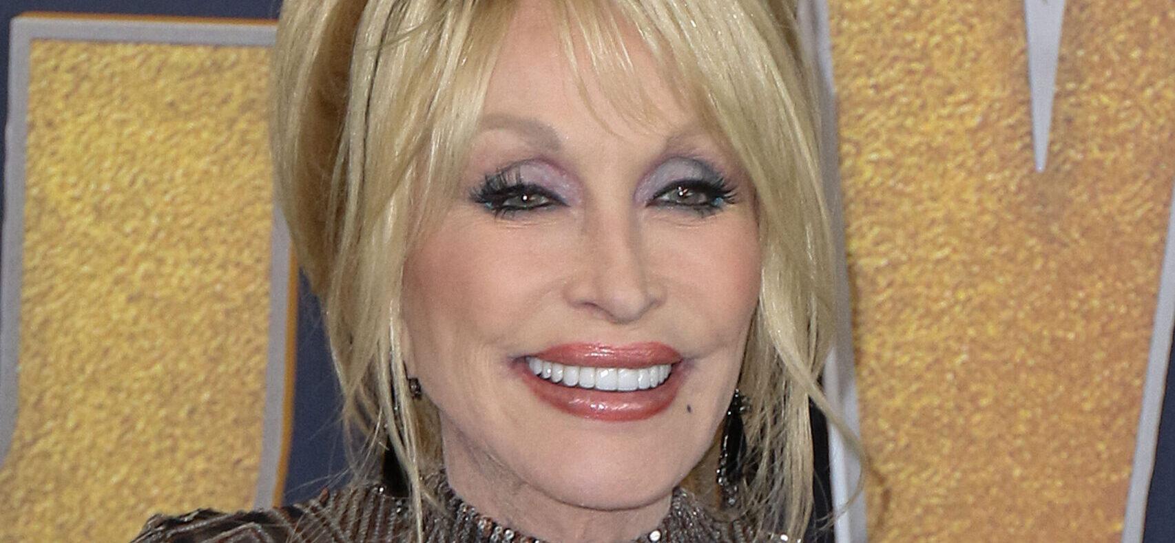 Dolly Parton at the 57th ACM Awards in Las Vegas