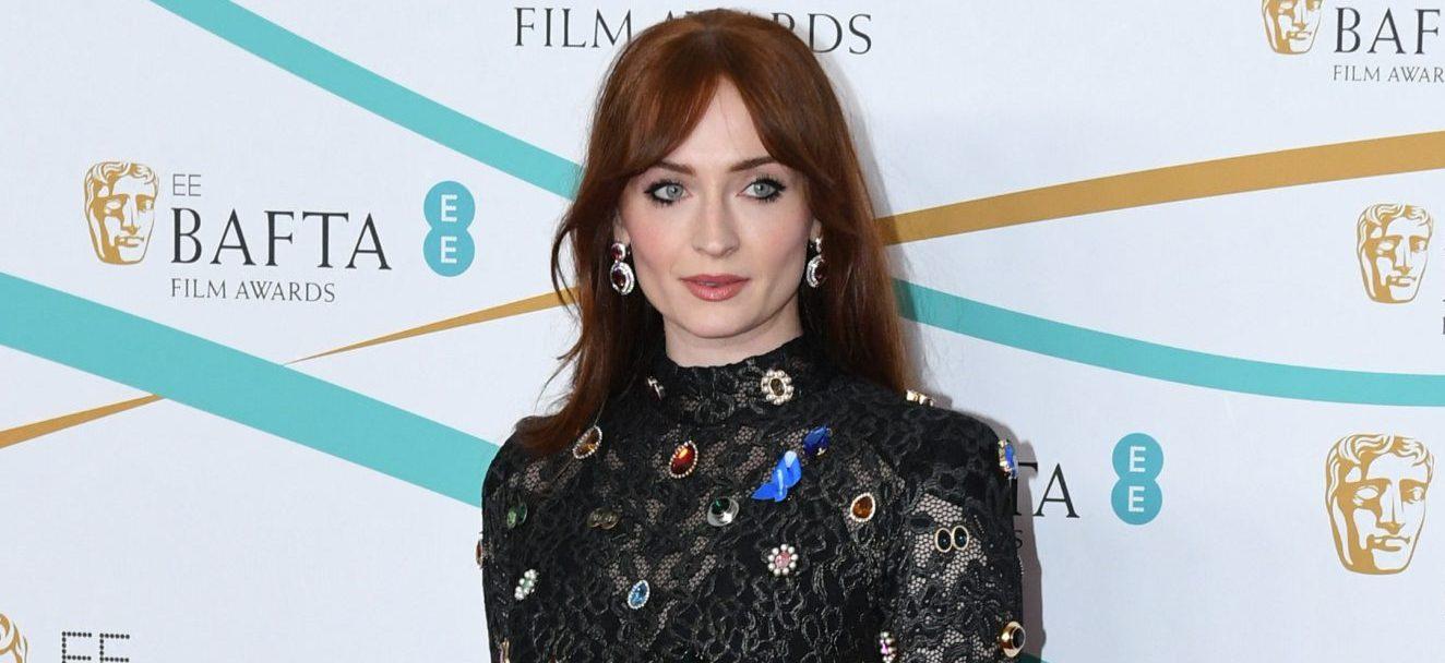Sophie Turner at the 76th EE British Academy Film Awards, Arrivals, Royal Festival Hall, London