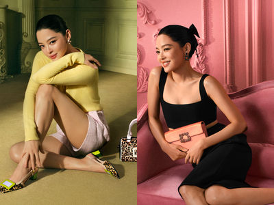 威尼斯影后辛芷蕾演繹玫瑰女伶！Roger Vivier新季高跟鞋、焦糖德訓鞋必收