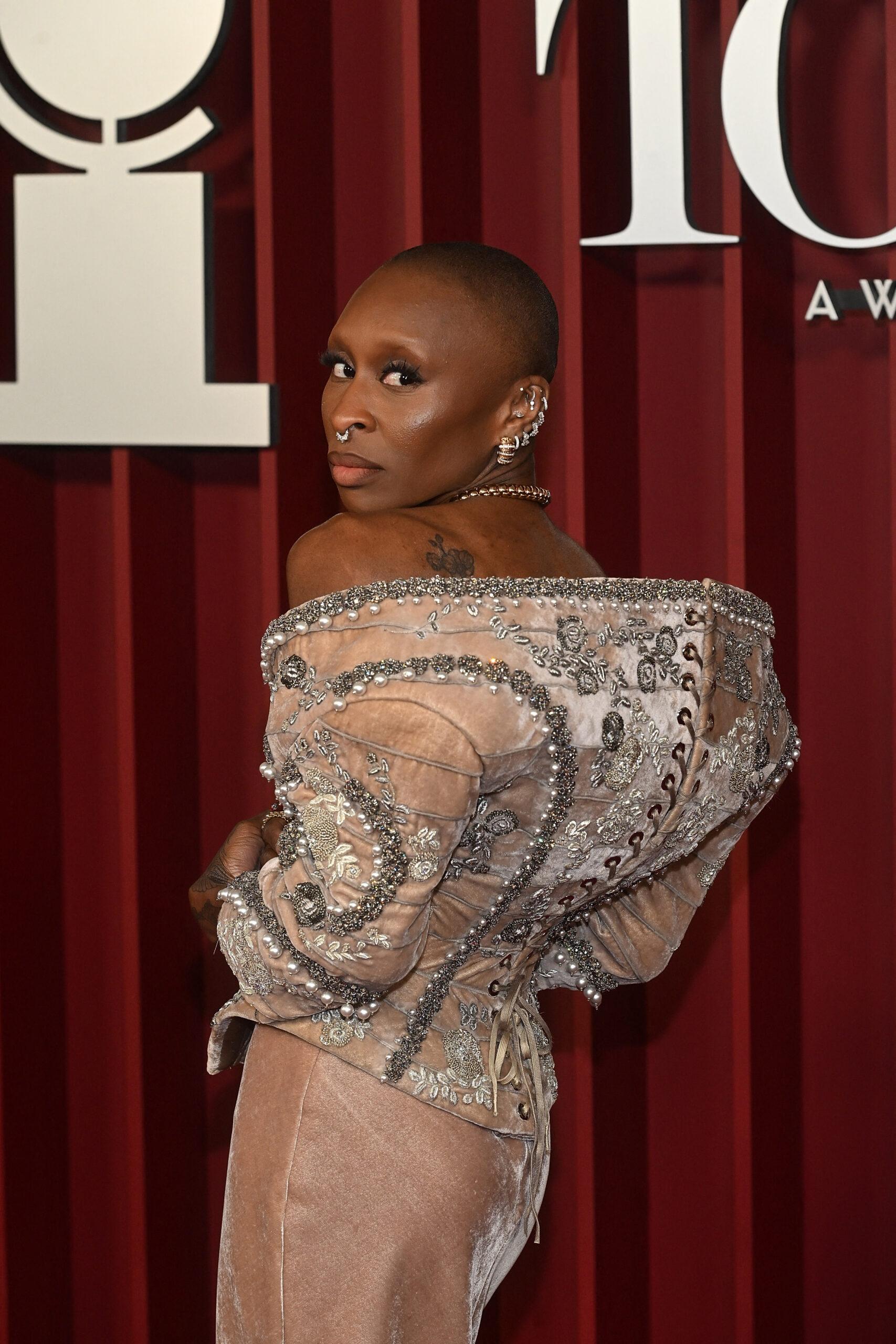 Cynthia Erivo at the Tony Awards