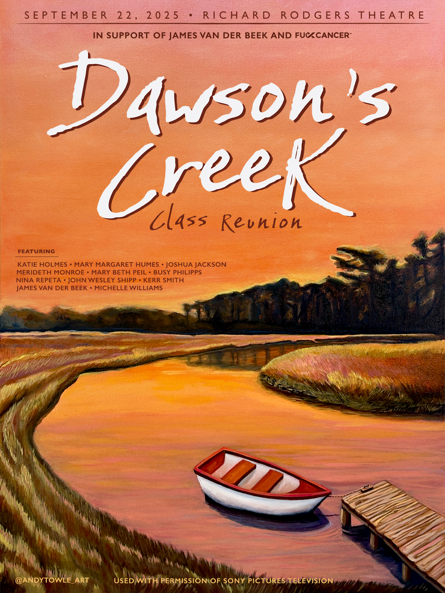 Dawsons Creek Class Reunion Poster