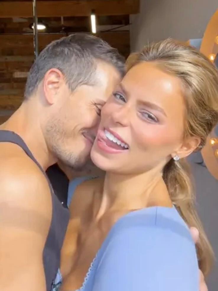 Brooks Nader and Gleb flirting