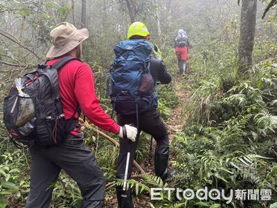 山友失聯第3天！宜蘭警消第三度入阿玉山　雨勢滂沱搜救難度高