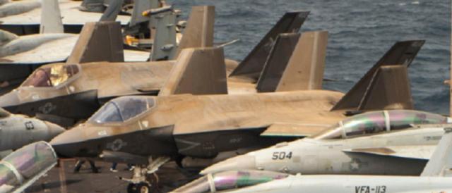 ▲卡尔&middot;文森号航母F35C