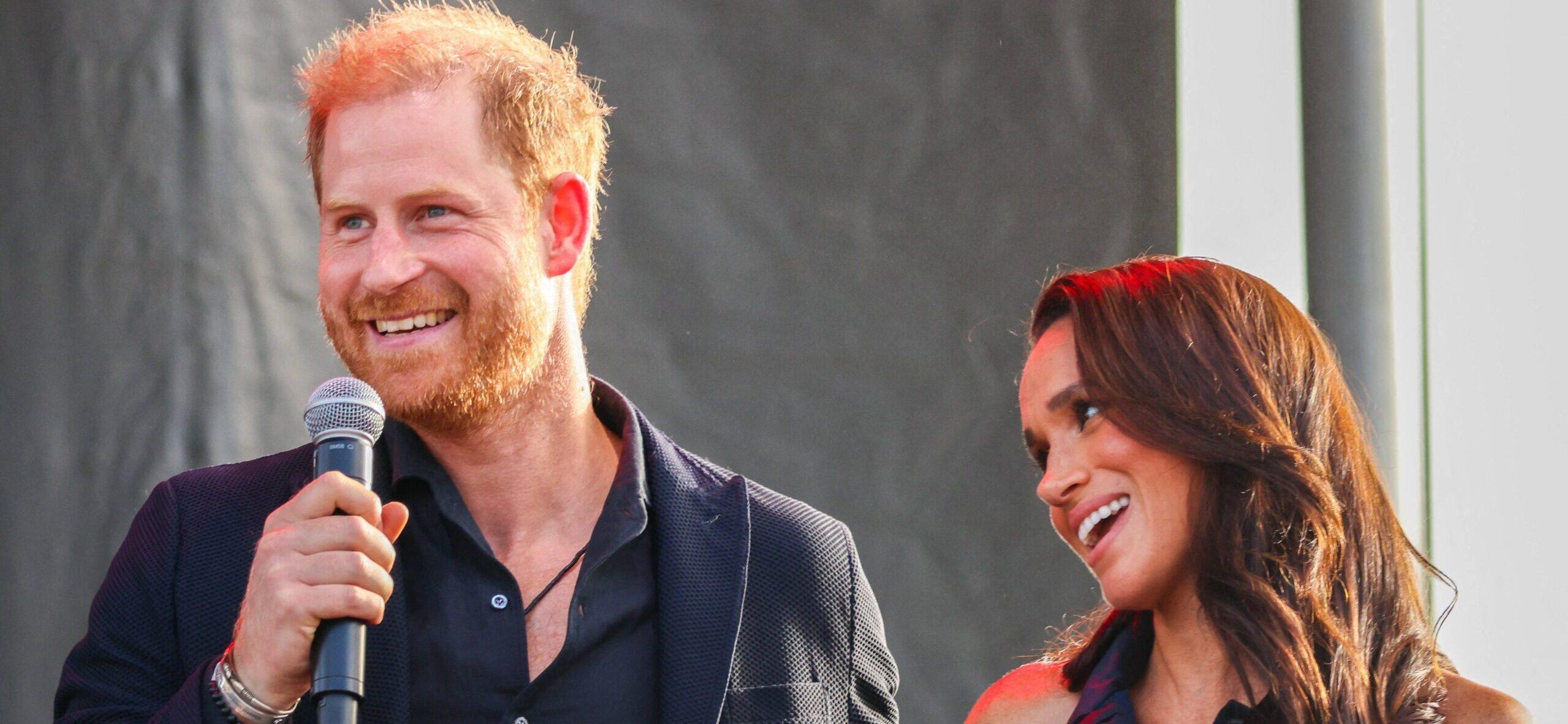 Prince Harry And Meghan Markle On Stage At One805 Live 2025