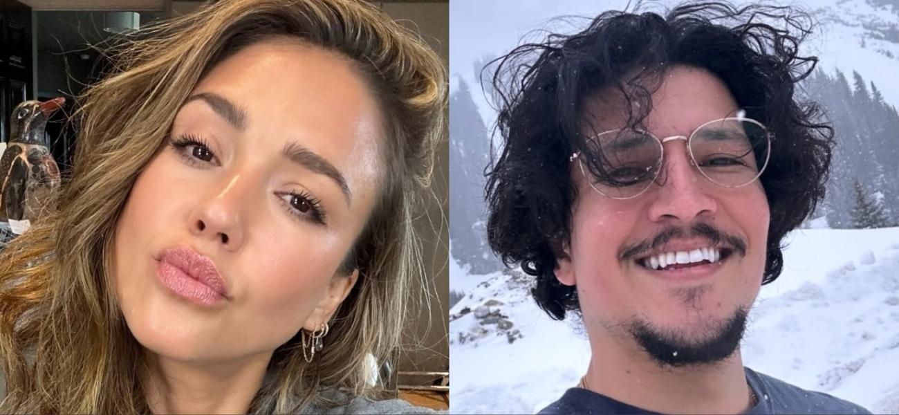 Jessica Alba and Danny Ramirez