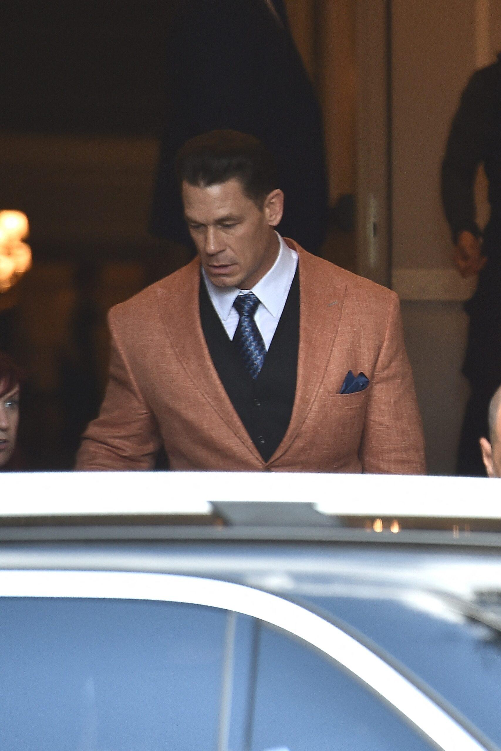 John Cena with Fast & Furious X cast in Rome