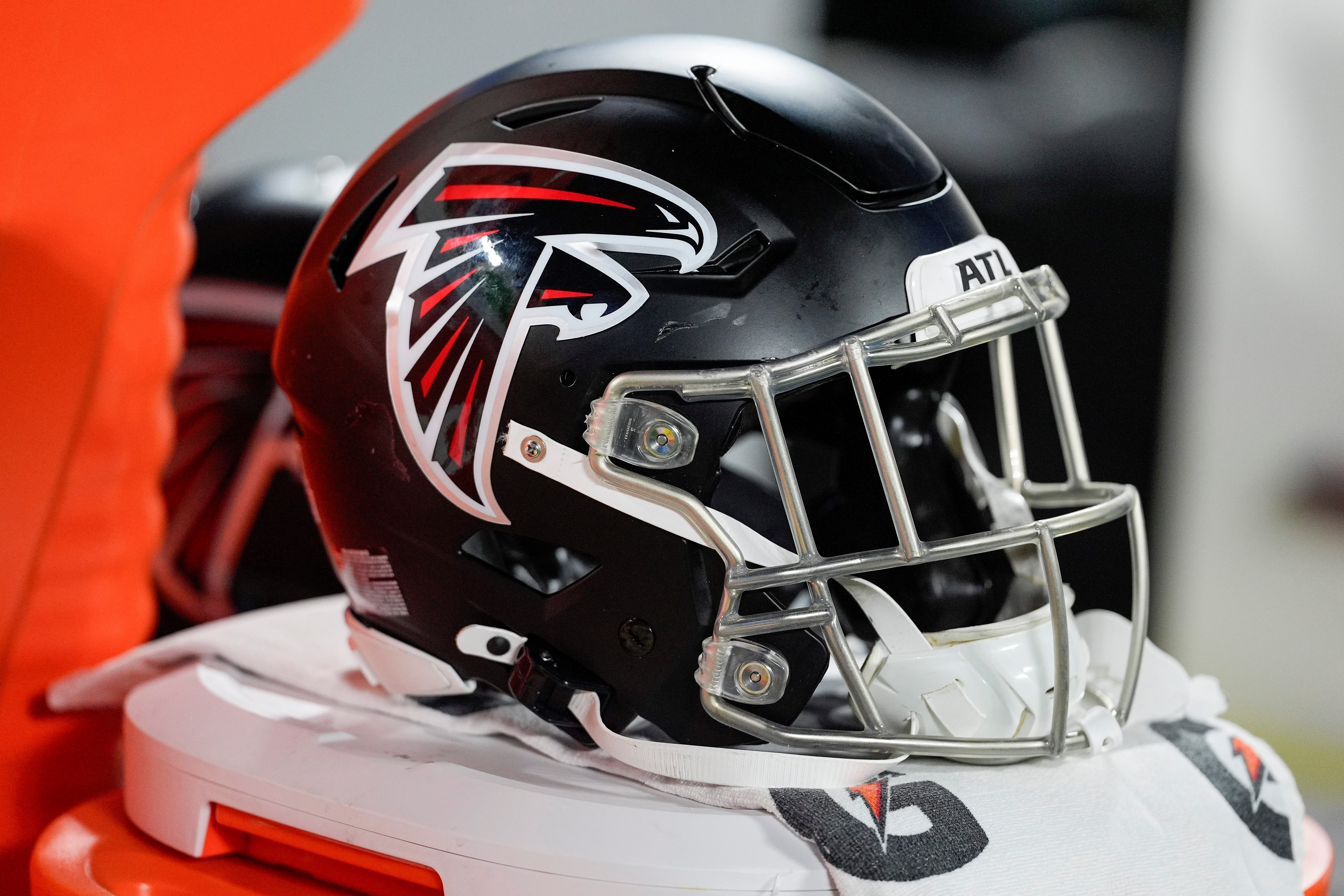 Atlanta Falcons helmet.