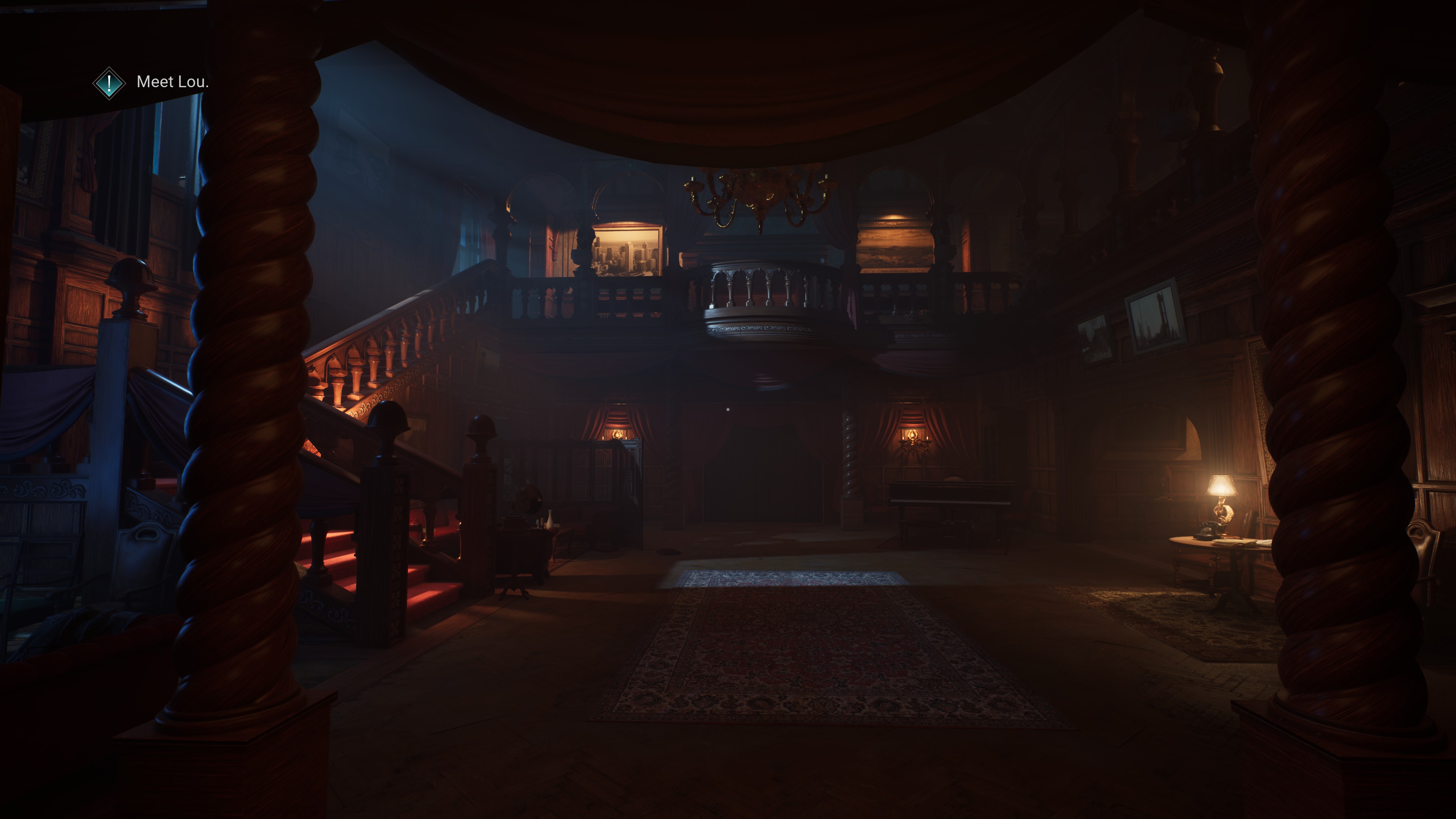 The penthouse suite of the Glacier Hotel