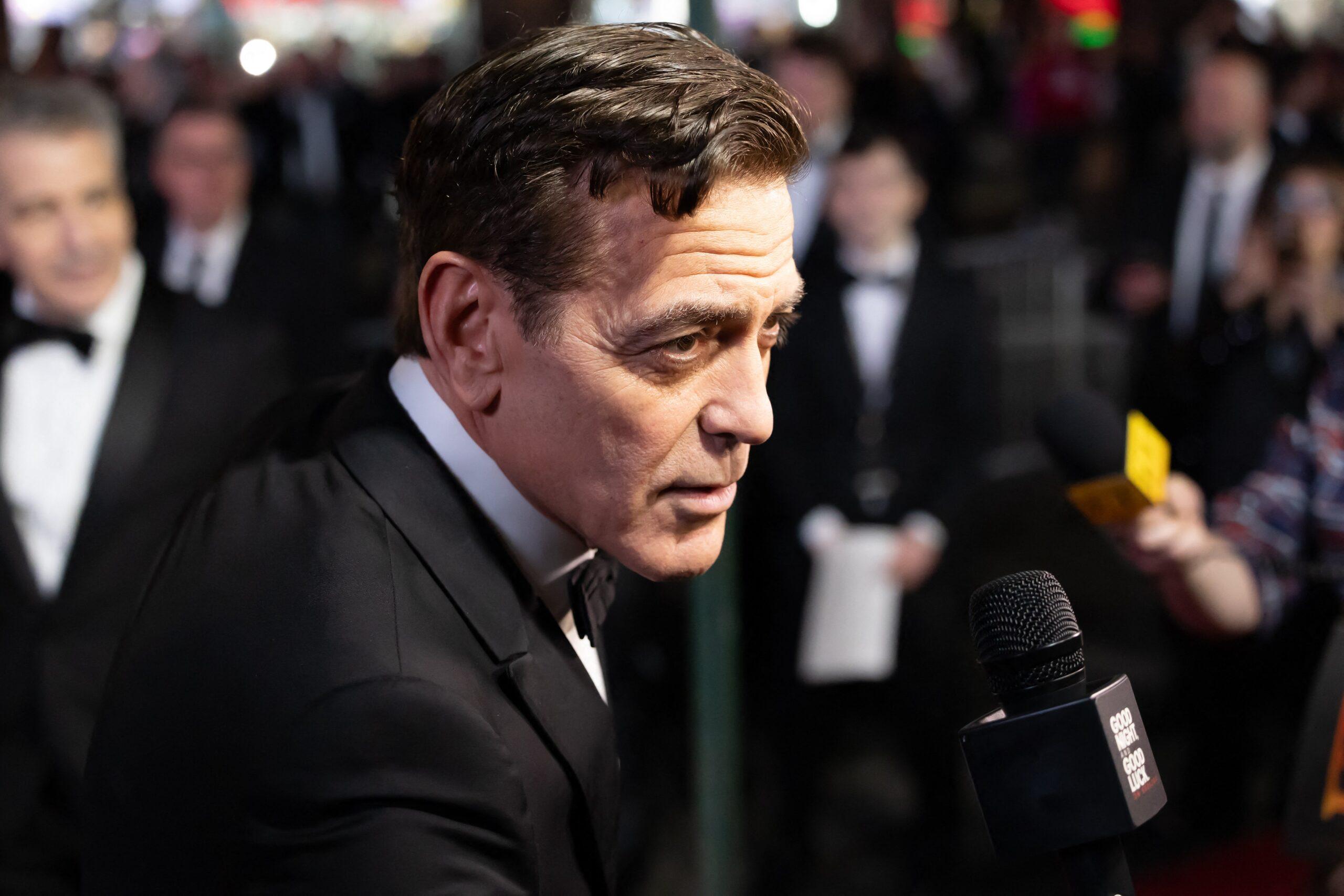 George Clooney at "Good Night And Good Luck" Broadway Opening Night