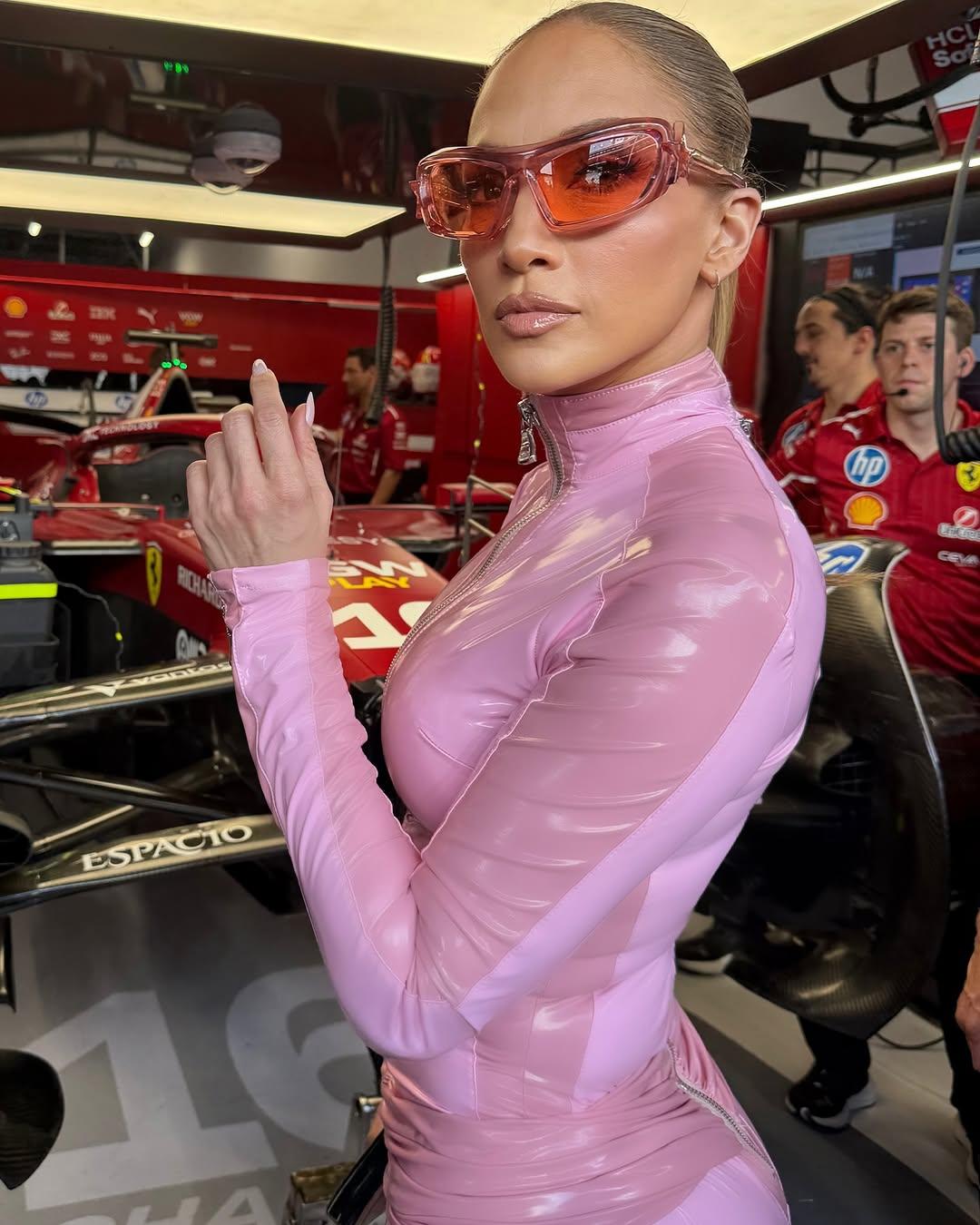 Jennifer Lopez at F1 Grand Prix in Saudi Arabia