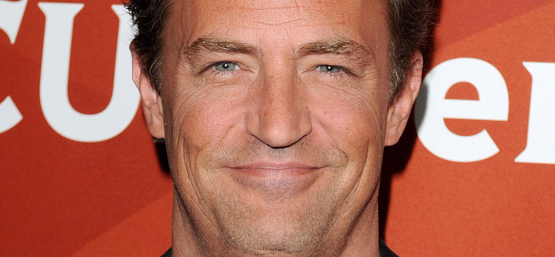 Matthew Perry smiling