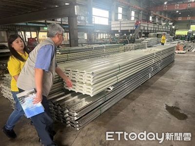 鋼浪板其實夠用！　台南市府駁傳言：訂單暴增不等於缺料