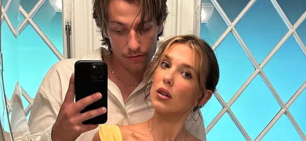 Millie Bobby Brown and husband selfie