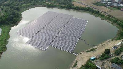 烏山頭水庫13公頃光電板空拍畫面曝！南部供水命脈安全疑慮再起