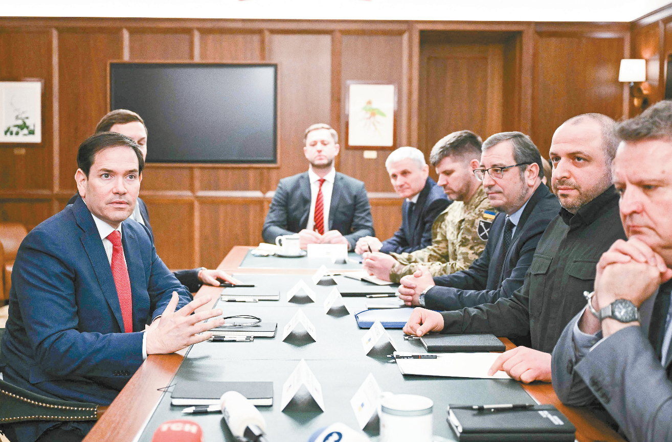 当地时间11月30日，美国和乌克兰代表在佛罗里达州就&ldquo;俄乌和平计划&rdquo;展开磋商。 （视觉中国）