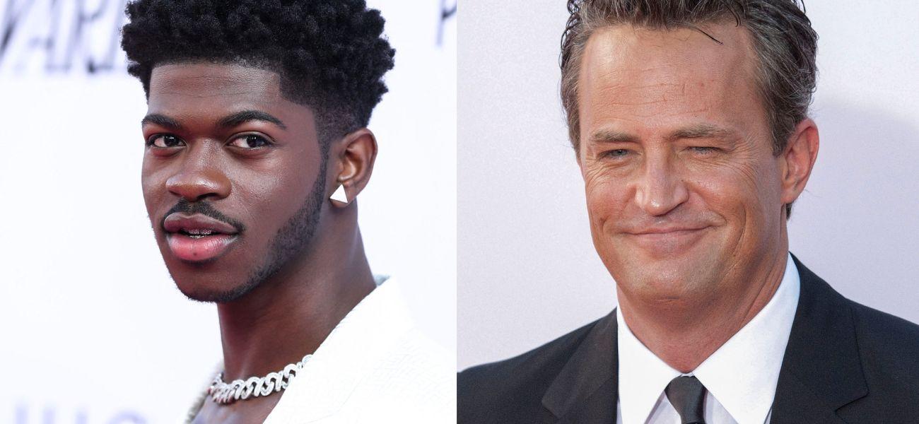 Lil Nas X (left) Matthew Perry (right)