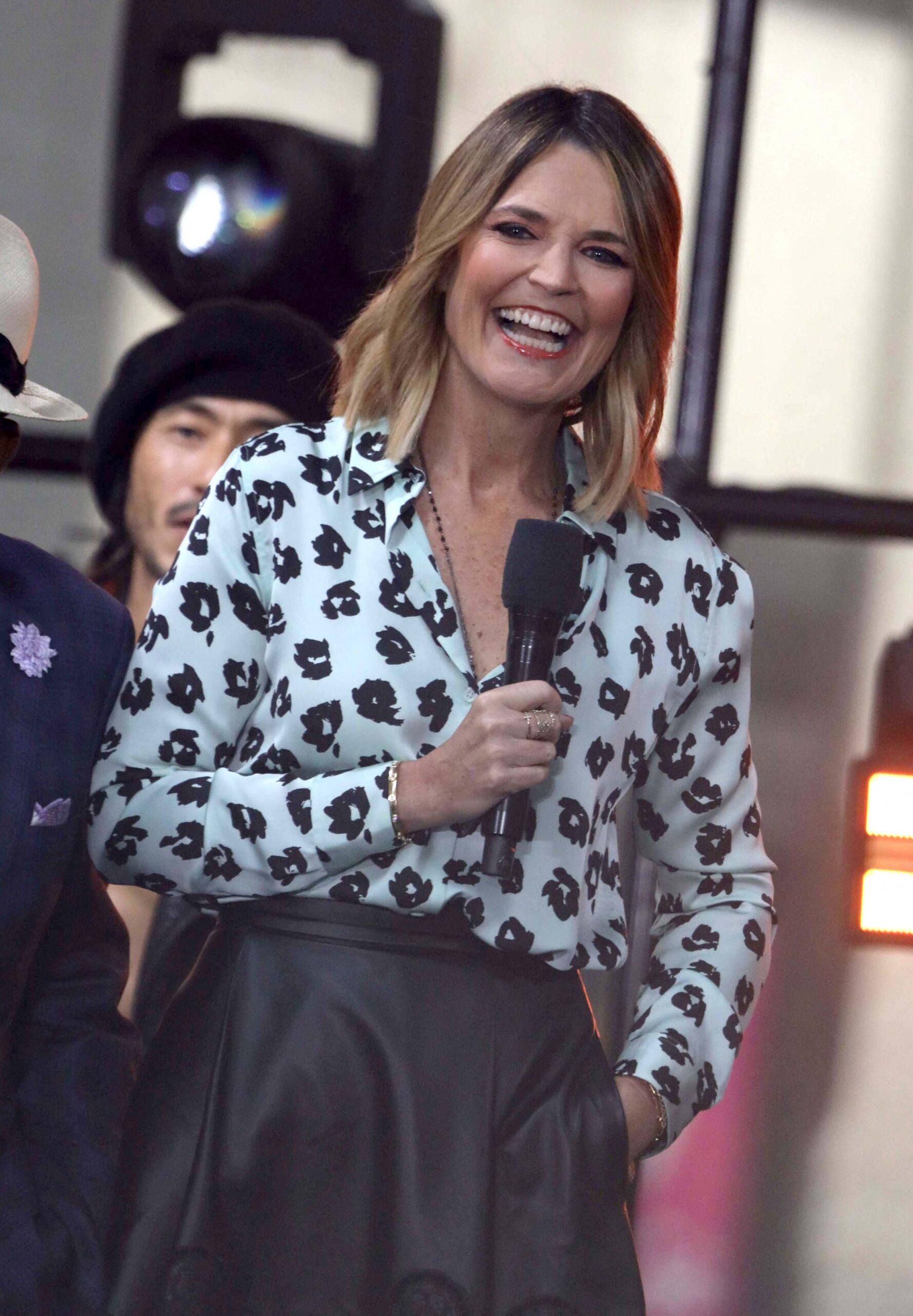 Savannah Guthrie with Lenny Kravitz on Today September 2024