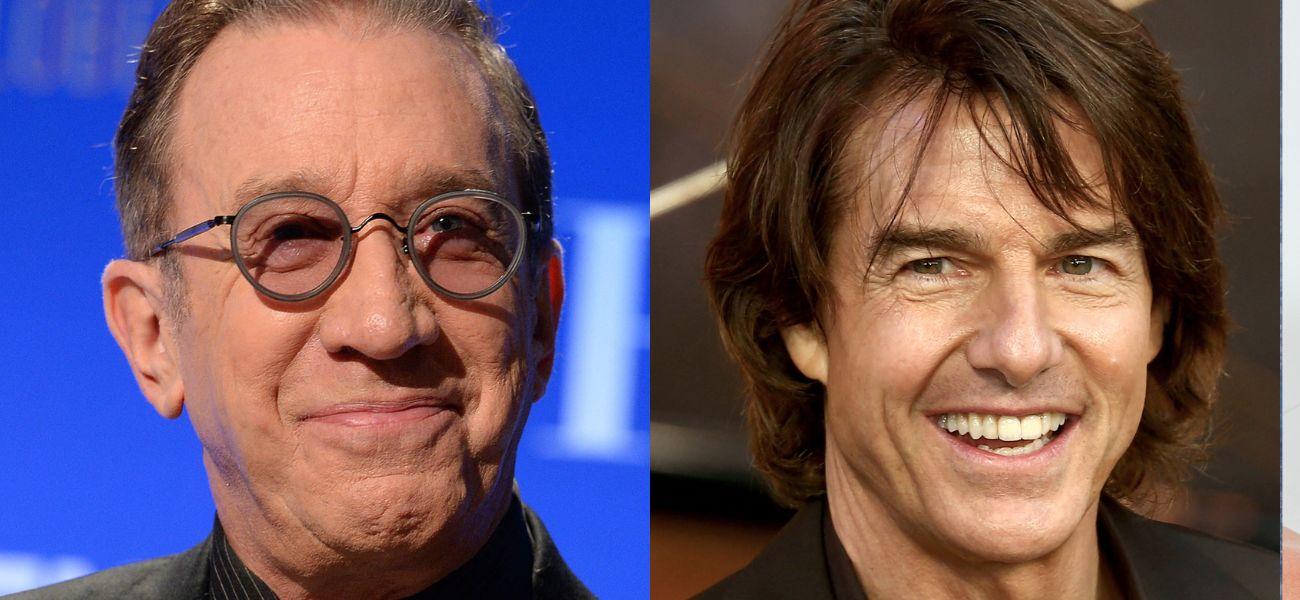 Tim Allen (left) Tom Cruise (right)