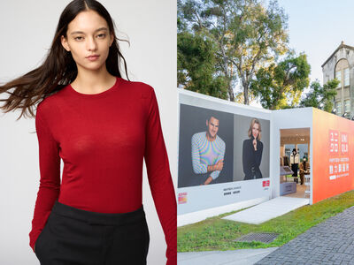UNIQLO喀什米爾T恤免費送！華山快閃店輕暖外套、凱特布蘭琪同款搶先體驗