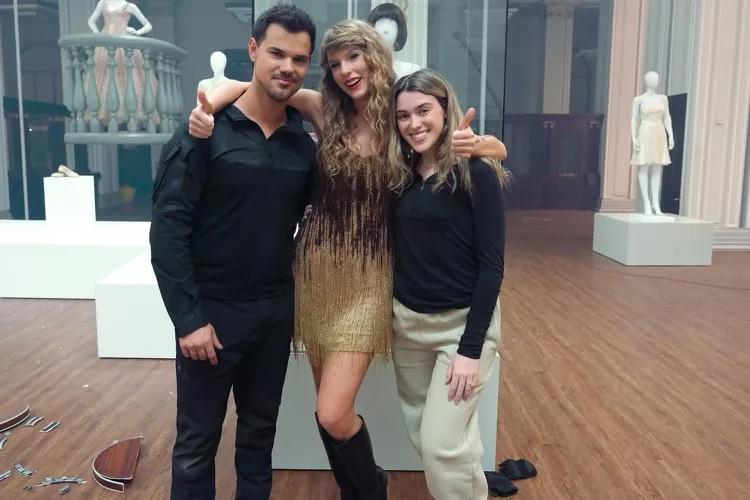 Taylor Lautner and Taylor Swift