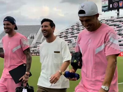 梅西「名錶三人組」出巡　389萬「錶王」萬年曆綠得優雅