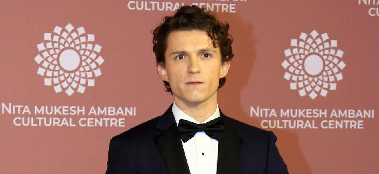 Actor Tom Holland attends the NMACC Gala in Mumbai, India