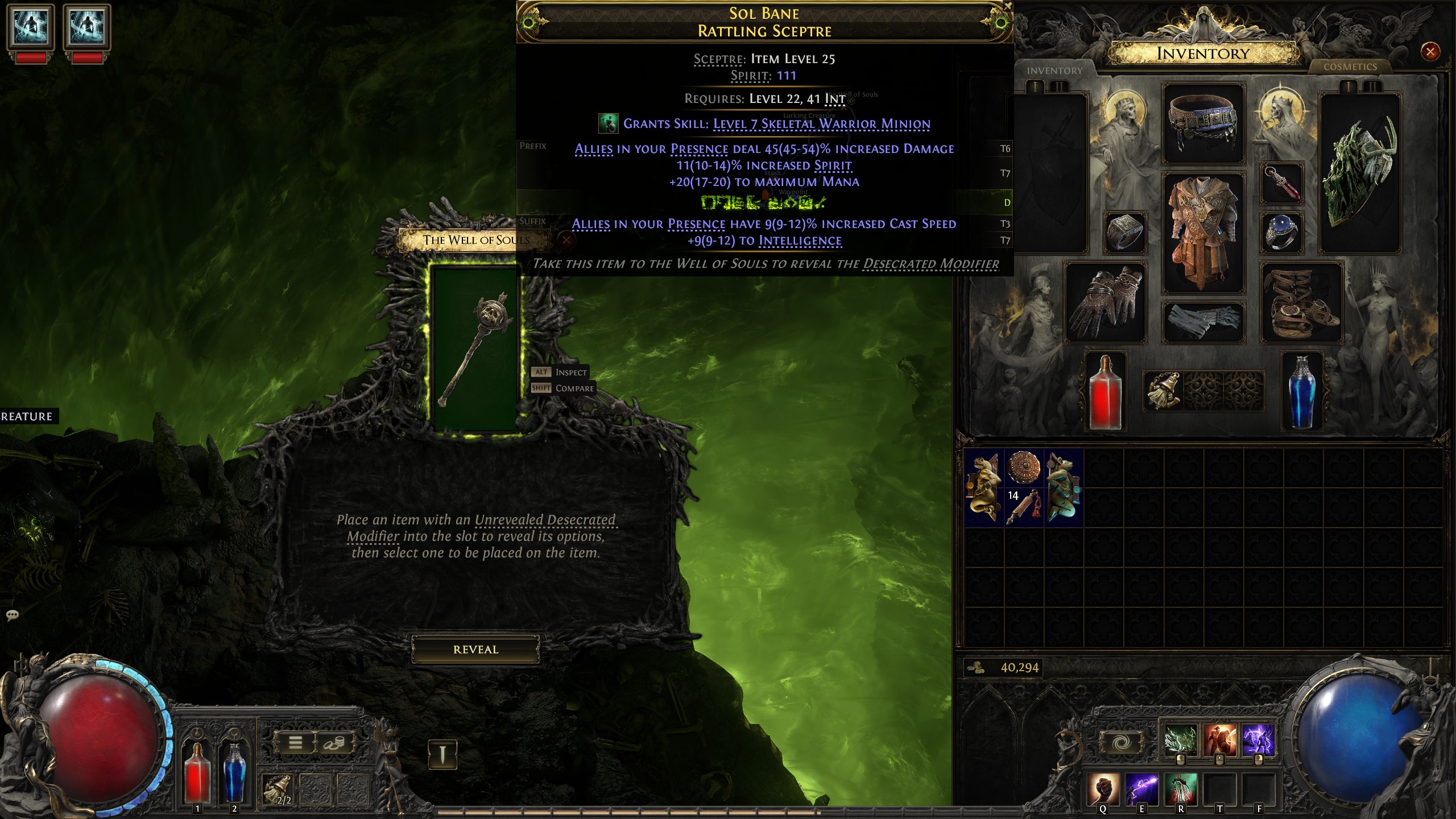 Path of Exile 2 Well of Souls - Desecration