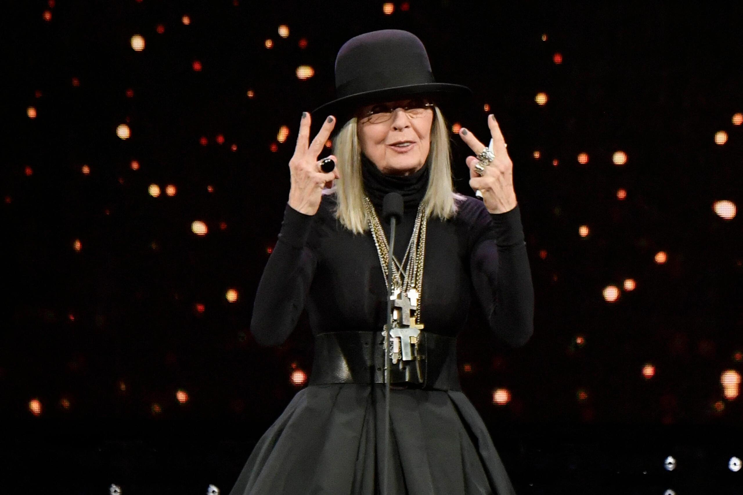 Diane Keaton at David di Donatello Awards 2018