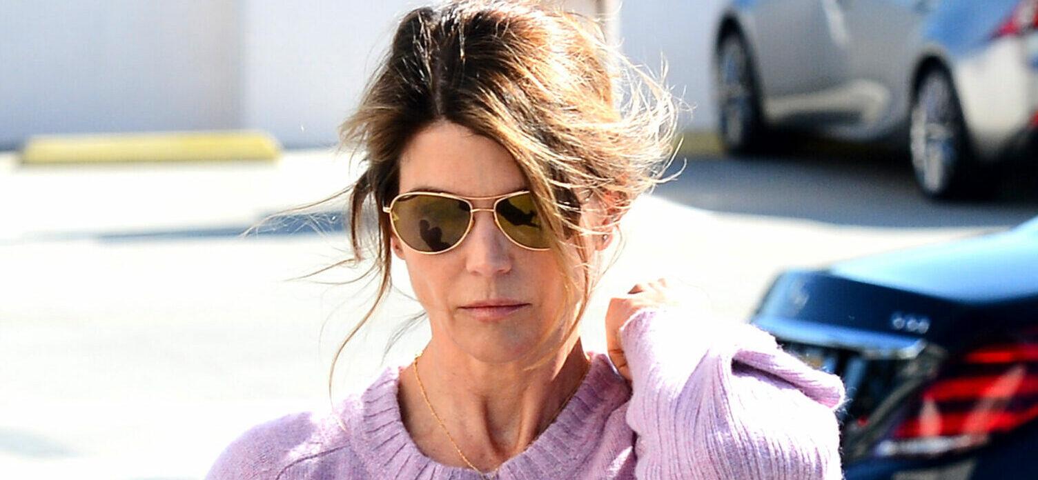 Lori Loughlin Meets Up With a Mystery Man at an Orthopedic Clinic