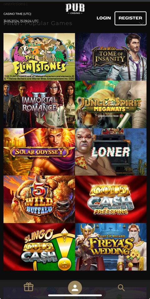 Collage of popular casino games.