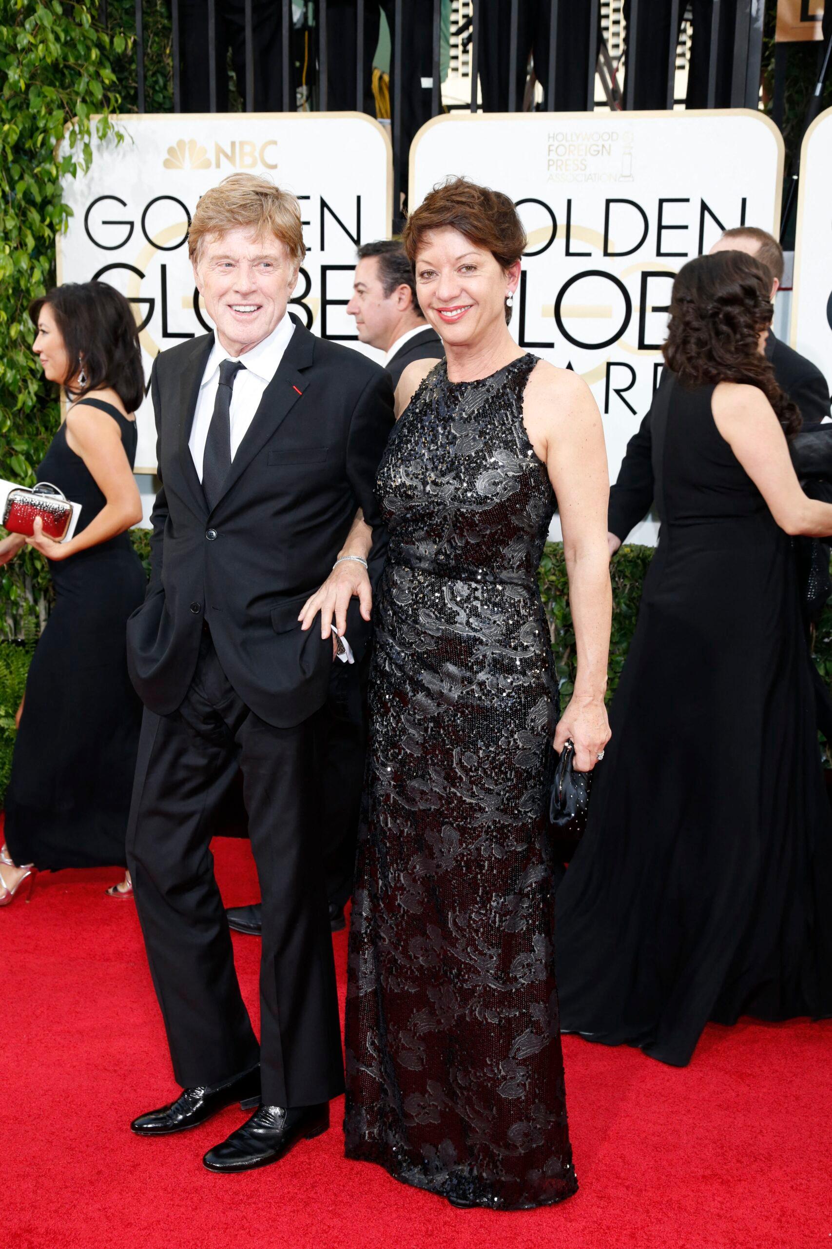 Robert Redford and his wife