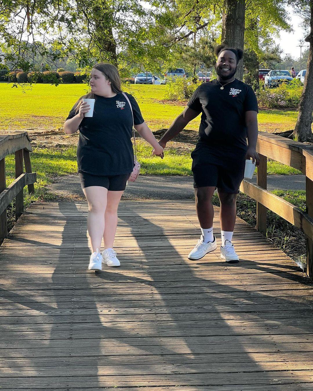 Alana Honey Boo Boo Thompson and her BF Dralin Carswell