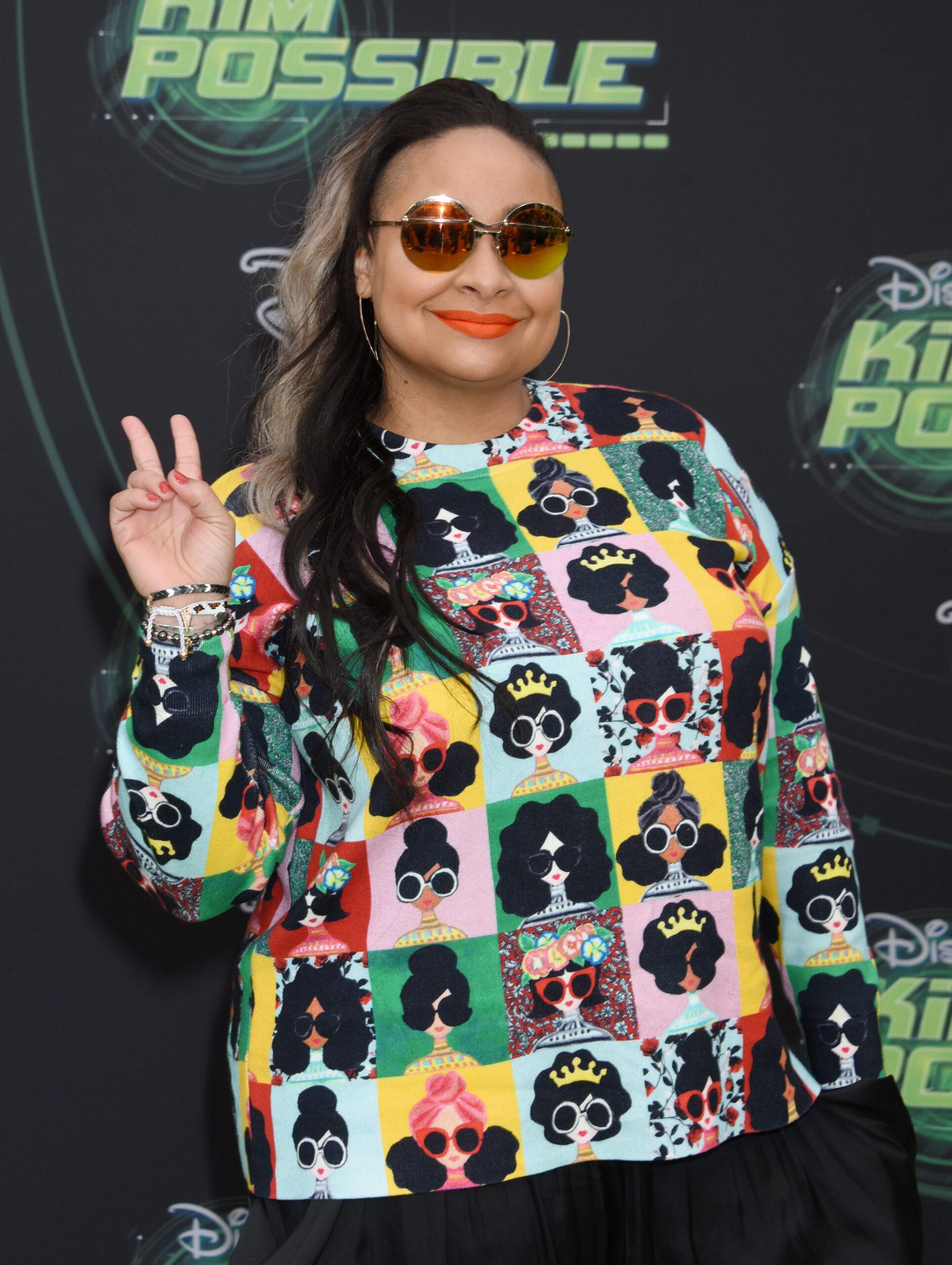 Raven Symoné at Kim Possible Premiere