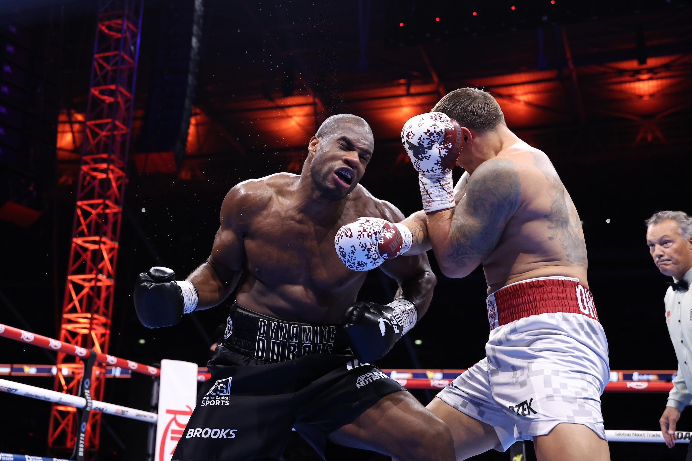 LONDON, ENGLAND. JULY 19: Oleksandr Usyk v Daniel Dubois - Undisputed Heavyweight Championship of the World Title Fight. Wembley Stadium, London, England on the 19th July 2025. Queensberry Promotions. Credit: Leigh Dawney/Queensberry