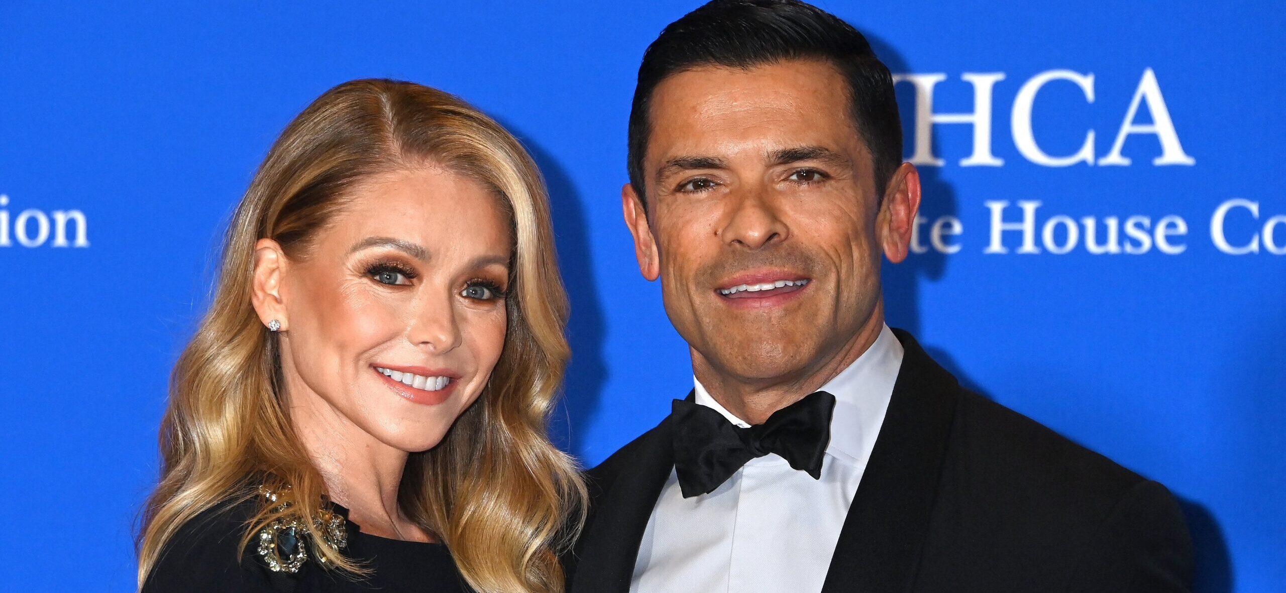 Kelly Ripa and Mark Consuelos at White House Correspondents Dinner