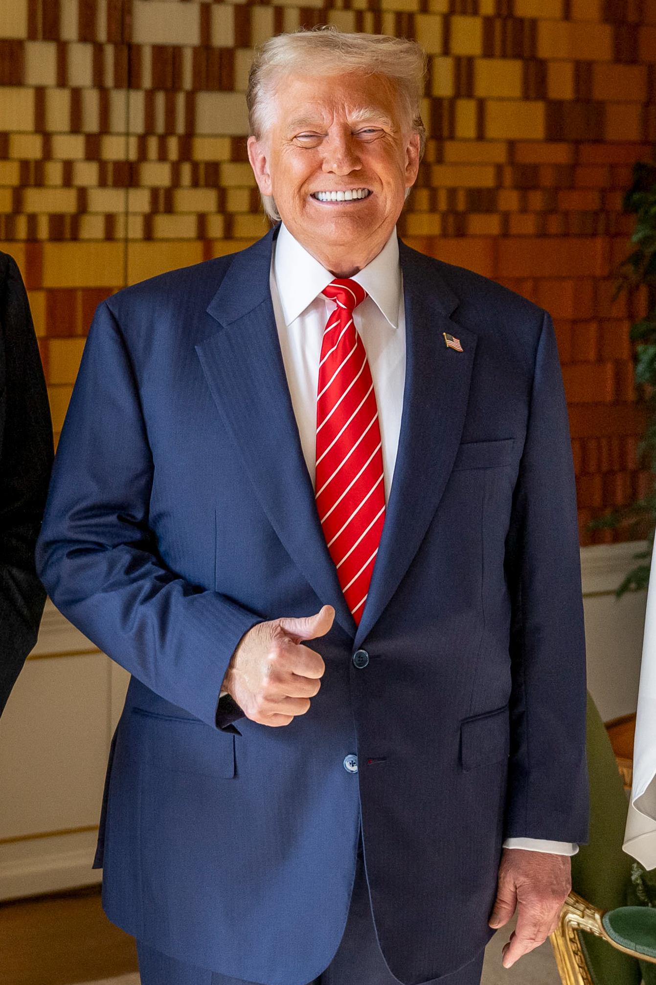 Donald Trump at The Hague, the Netherlands. 25 Jun 2025