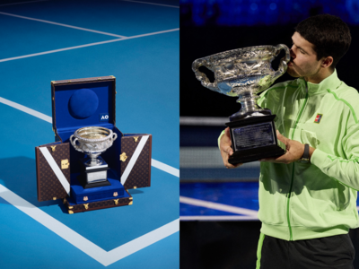 LV為澳網冠軍獎盃打造「保護箱」　22歲球王艾卡拉茲是品牌大使