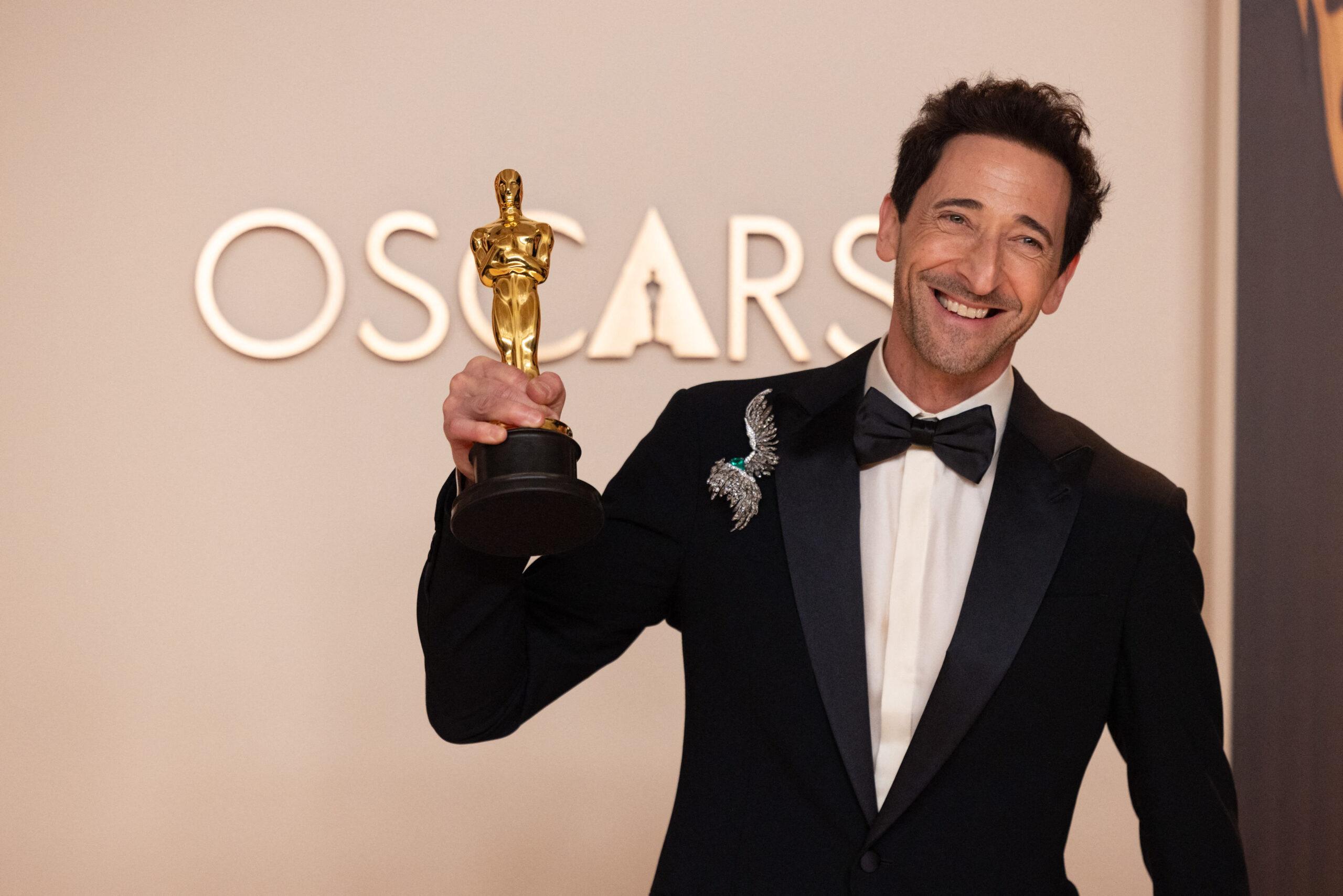 Adrien Brody at Oscars 2025