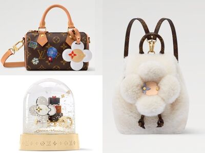 LV幫你想好聖誕禮物！限定Vivienne冬日系列後背包、雪花球太夢幻