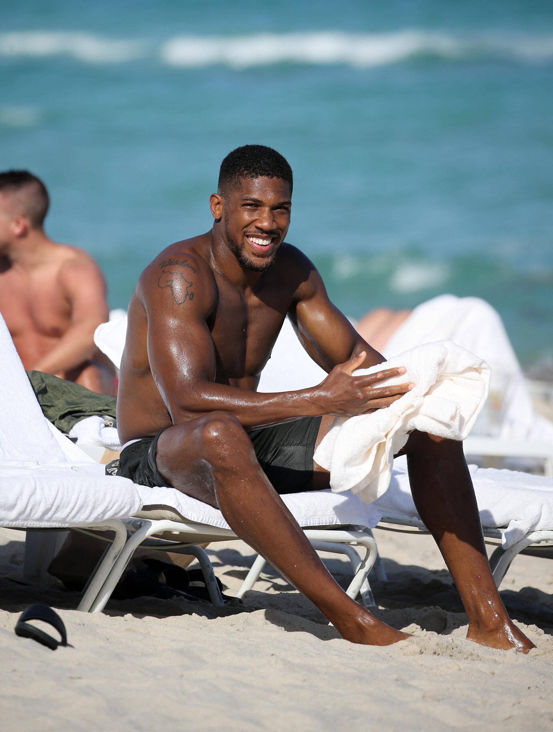 Boxer Anthony Joshua