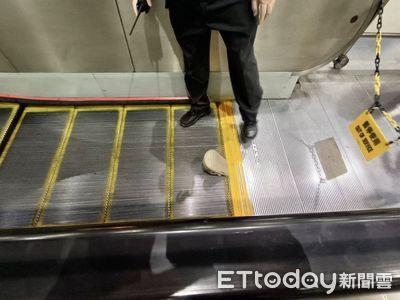 快訊／洞洞鞋惹禍！捷運新埔站手扶梯突故障　多人跌倒受傷