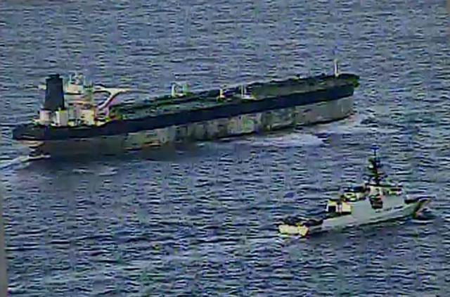 ▲俄油轮被扣押