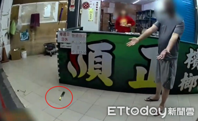 檳榔攤不給賒帳！高雄醉男半夜「持刀揮舞咆哮」　下場狼狽遭壓制