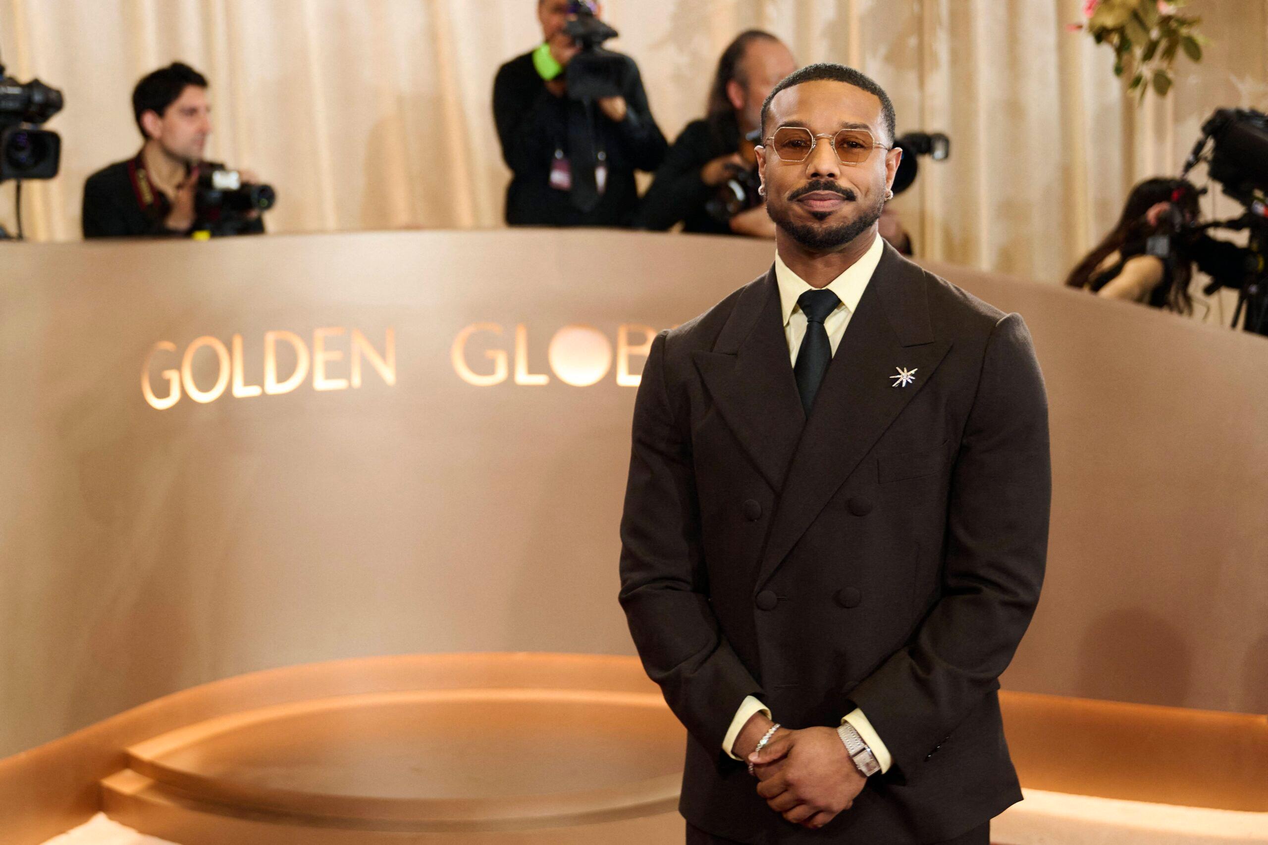 Michael B. Jordan at Golden Globes 2026