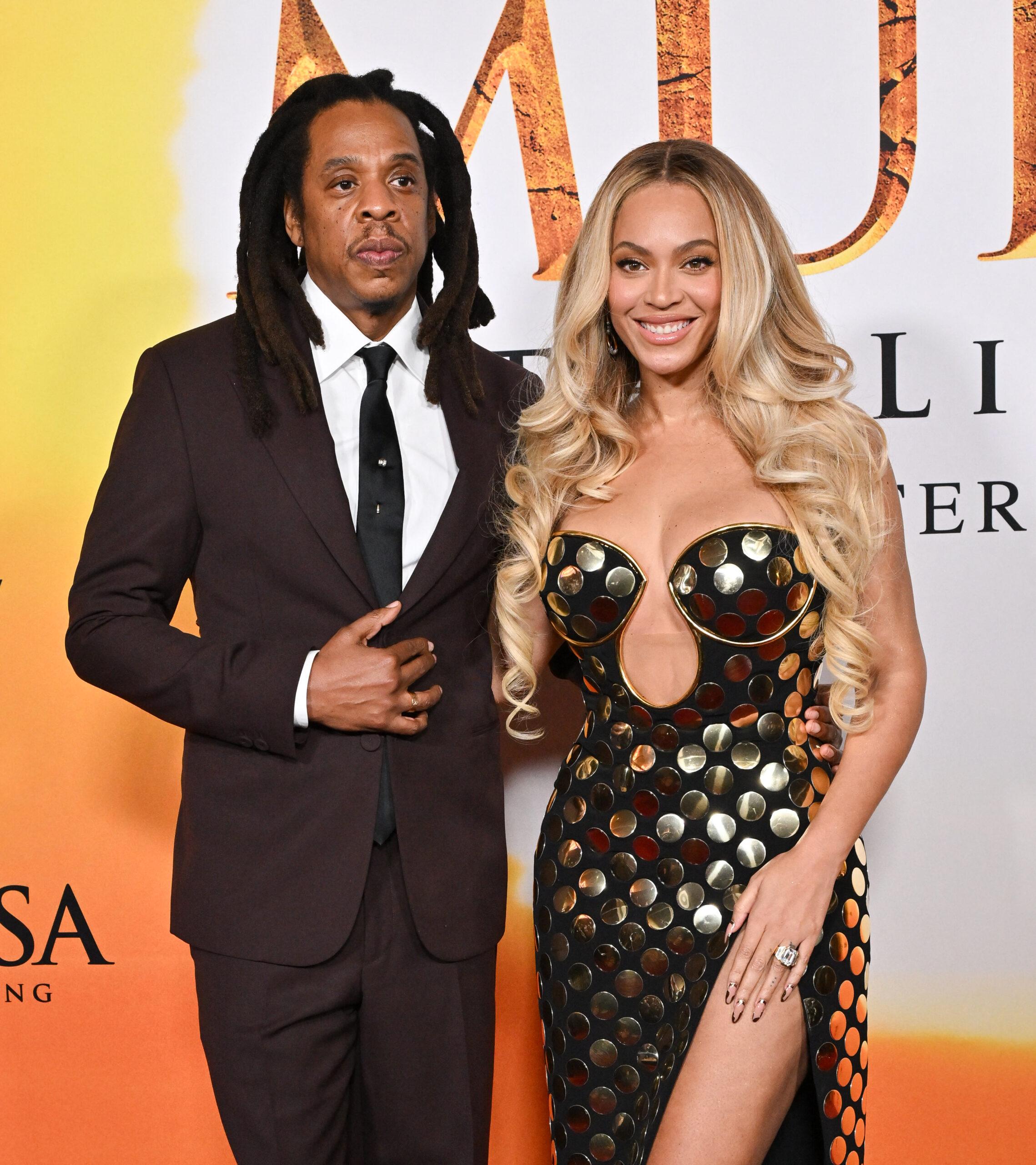Jay-Z and Beyoncé attend Mufasa: The Lion King Los Angeles Premiere